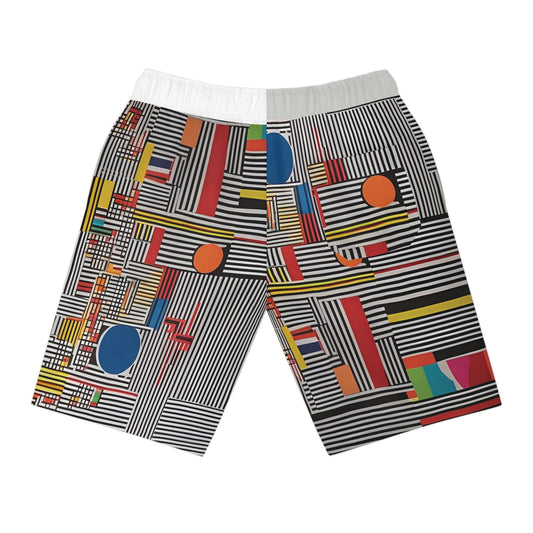 BKS Flag Drop™ Athletic Long Shorts Printify bakabo.club