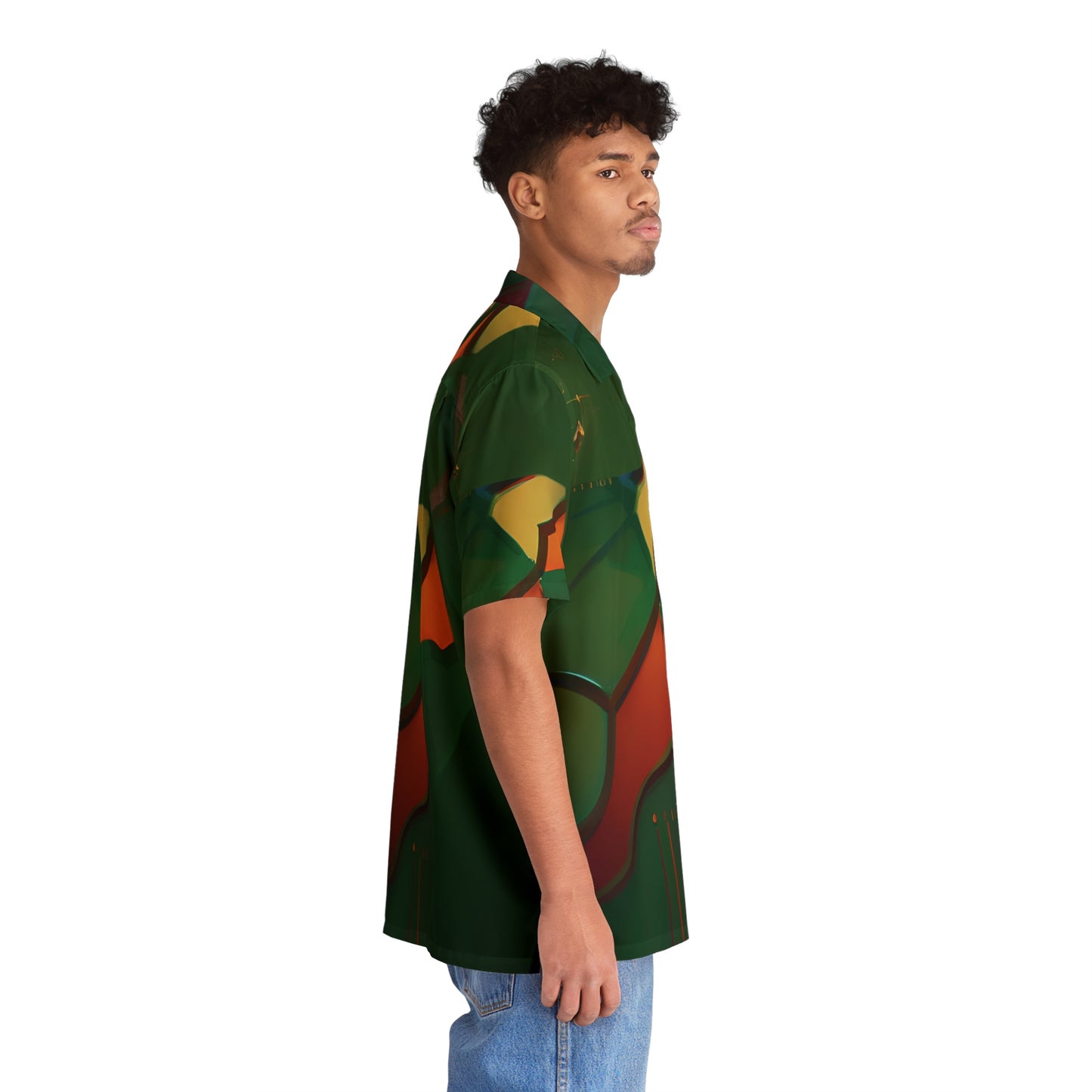 Camicia Hawaiana BKS Glyph City