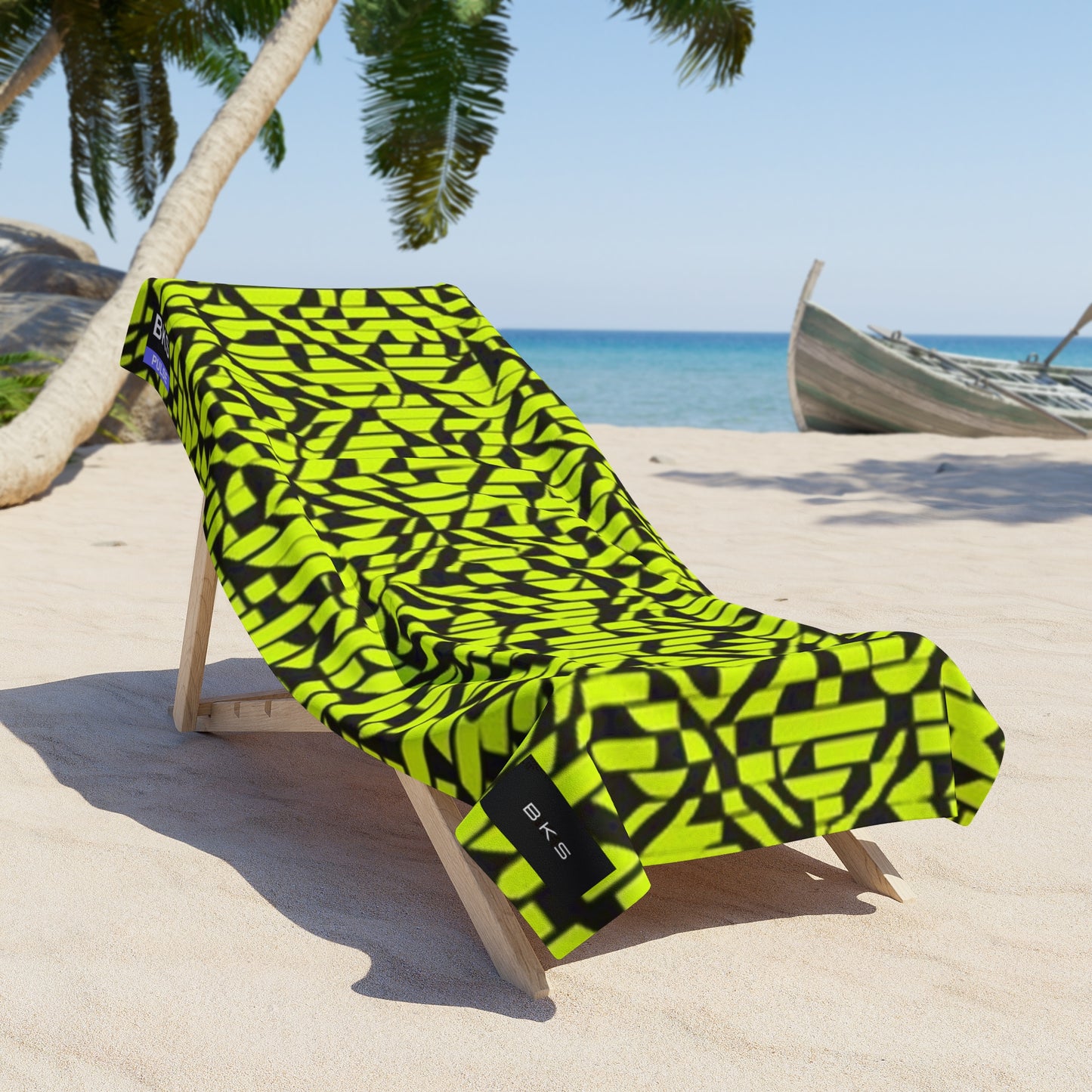 BKS Pulse Drift™ Beach Towel