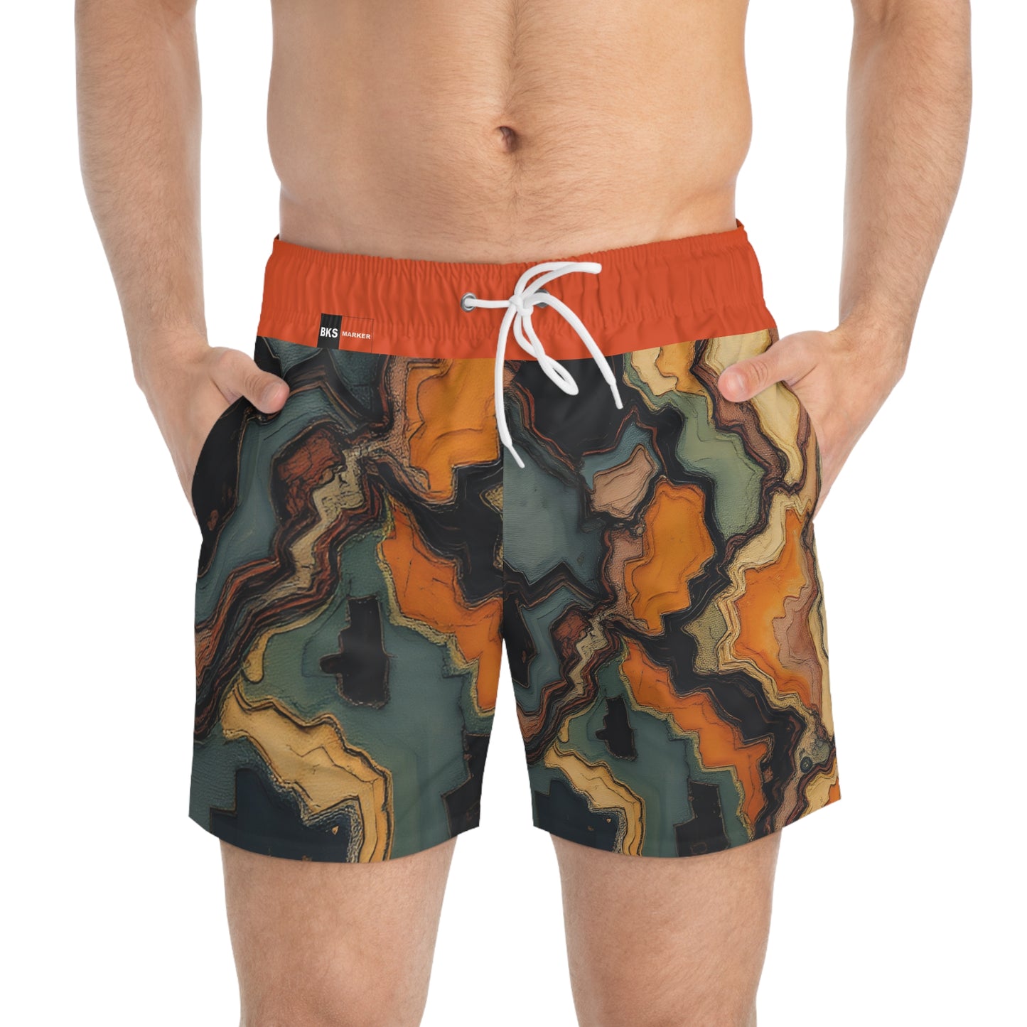 BKS Flag Citrus™ Swim Trunks