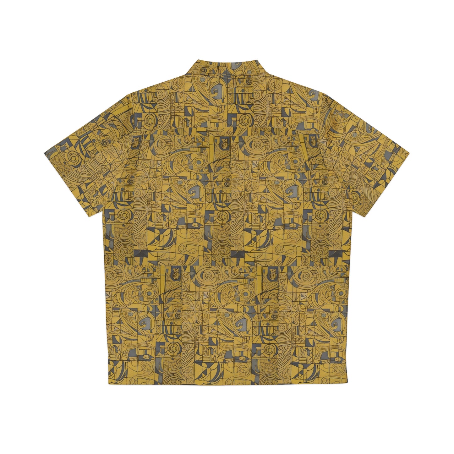BKS Glyph Hawaiian Mustard™ Hawaiian Shirt