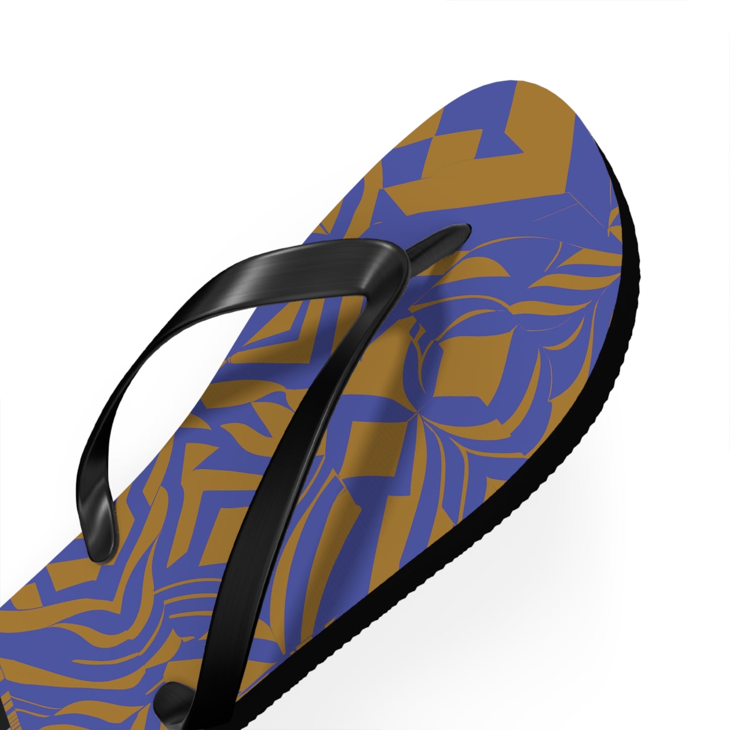 BKS Glyph Violet Gold™ Flip Flops