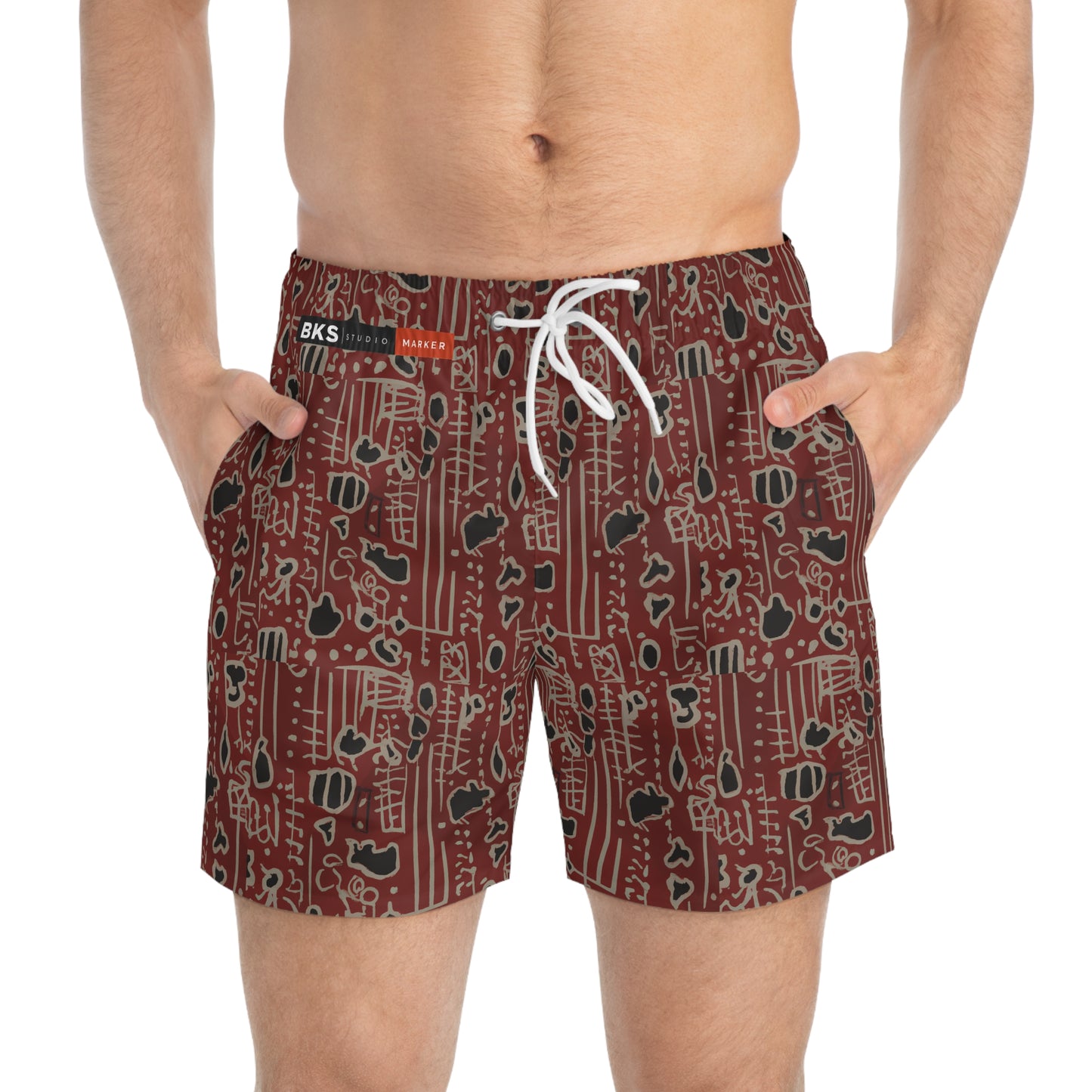 BKS Riviera Vertical Stripe™ Swim Trunks