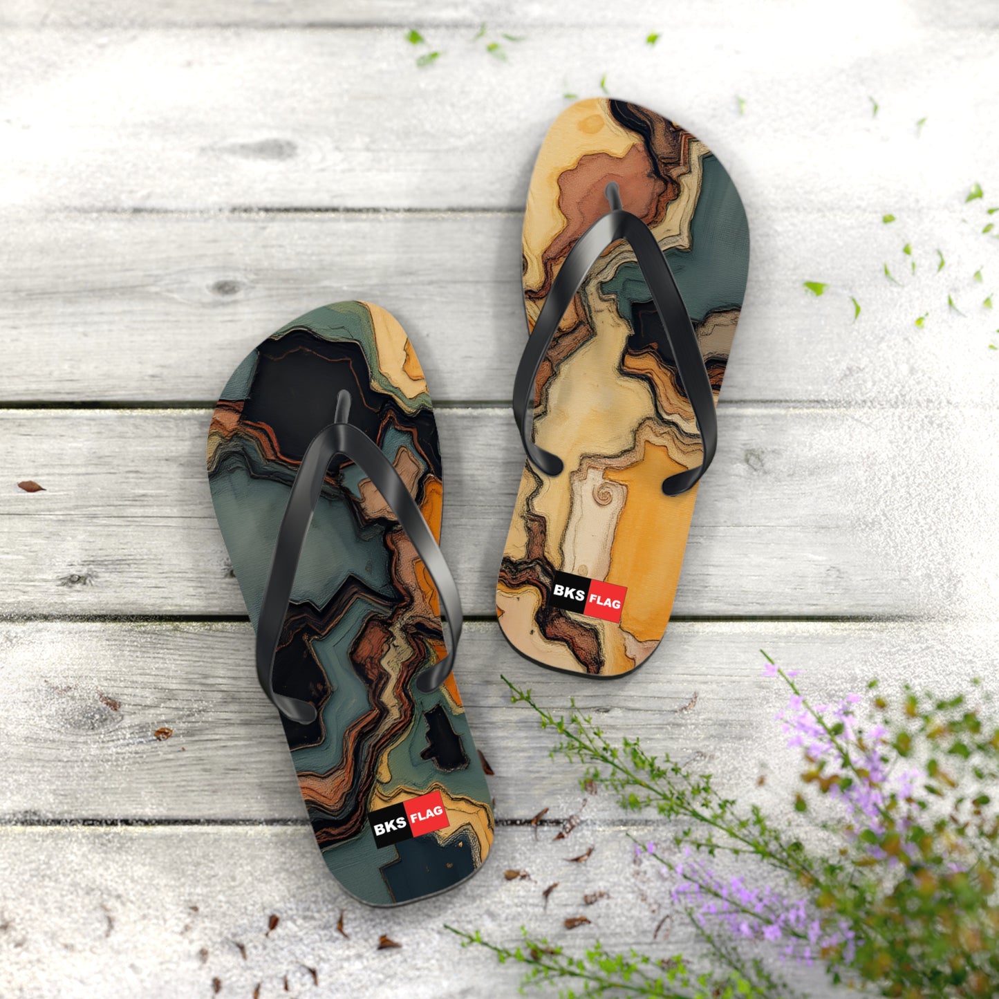 BKS Flag Citrus™ Flip Flops