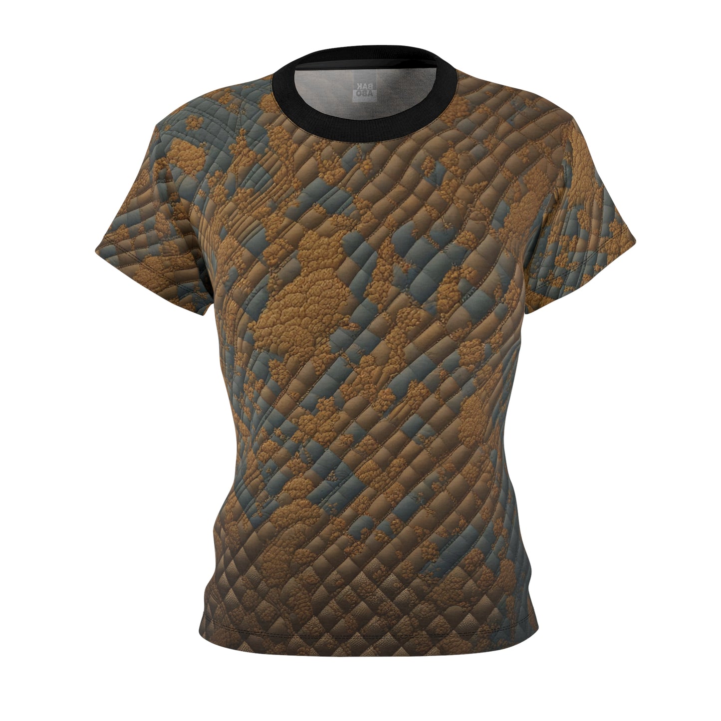 Metallic Shield (BKS)🛡️Women's Cut & Sew Tee