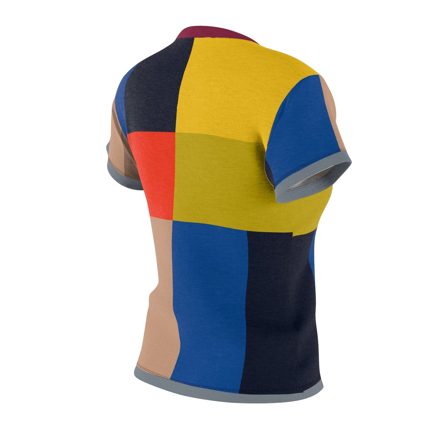 Paris Block Women's Cut & Sew Tee Printify bakabo.club