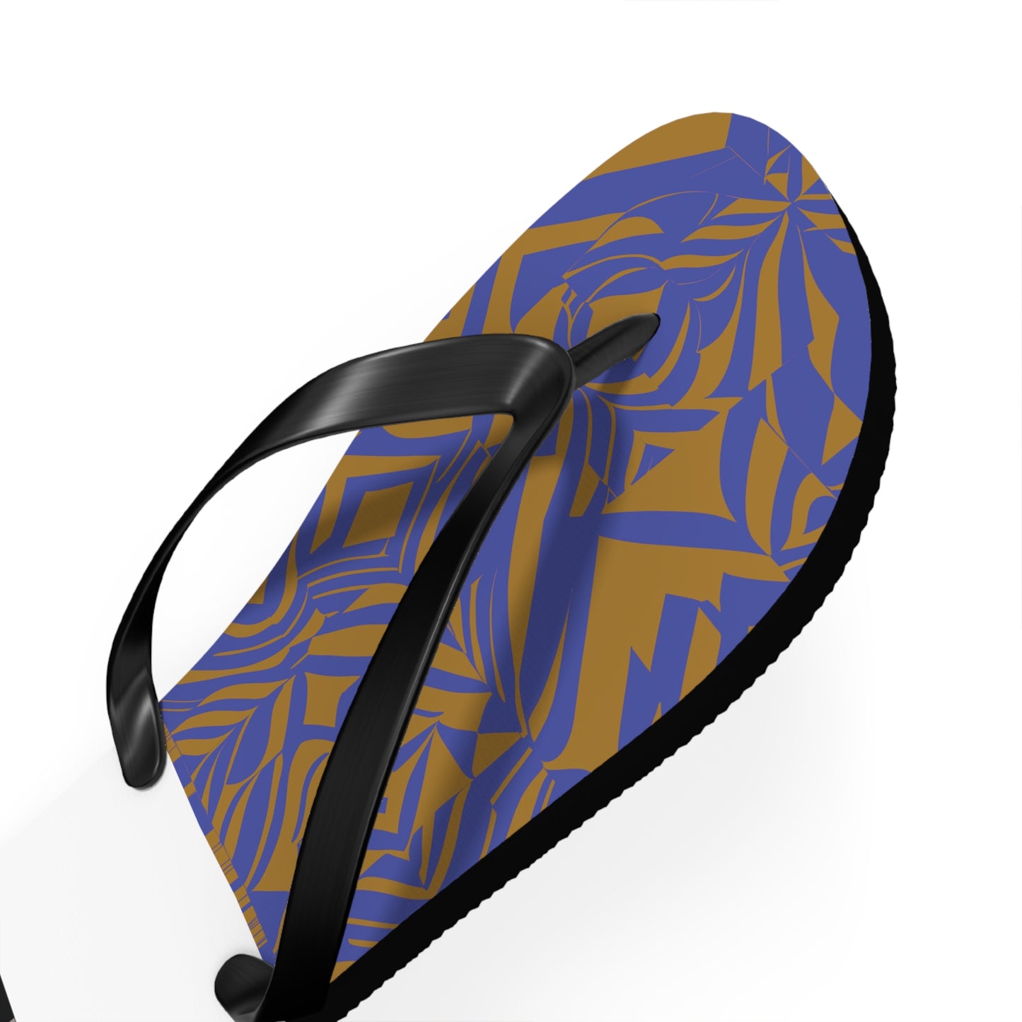 BKS Glyph Blue Gold™ Flip Flops