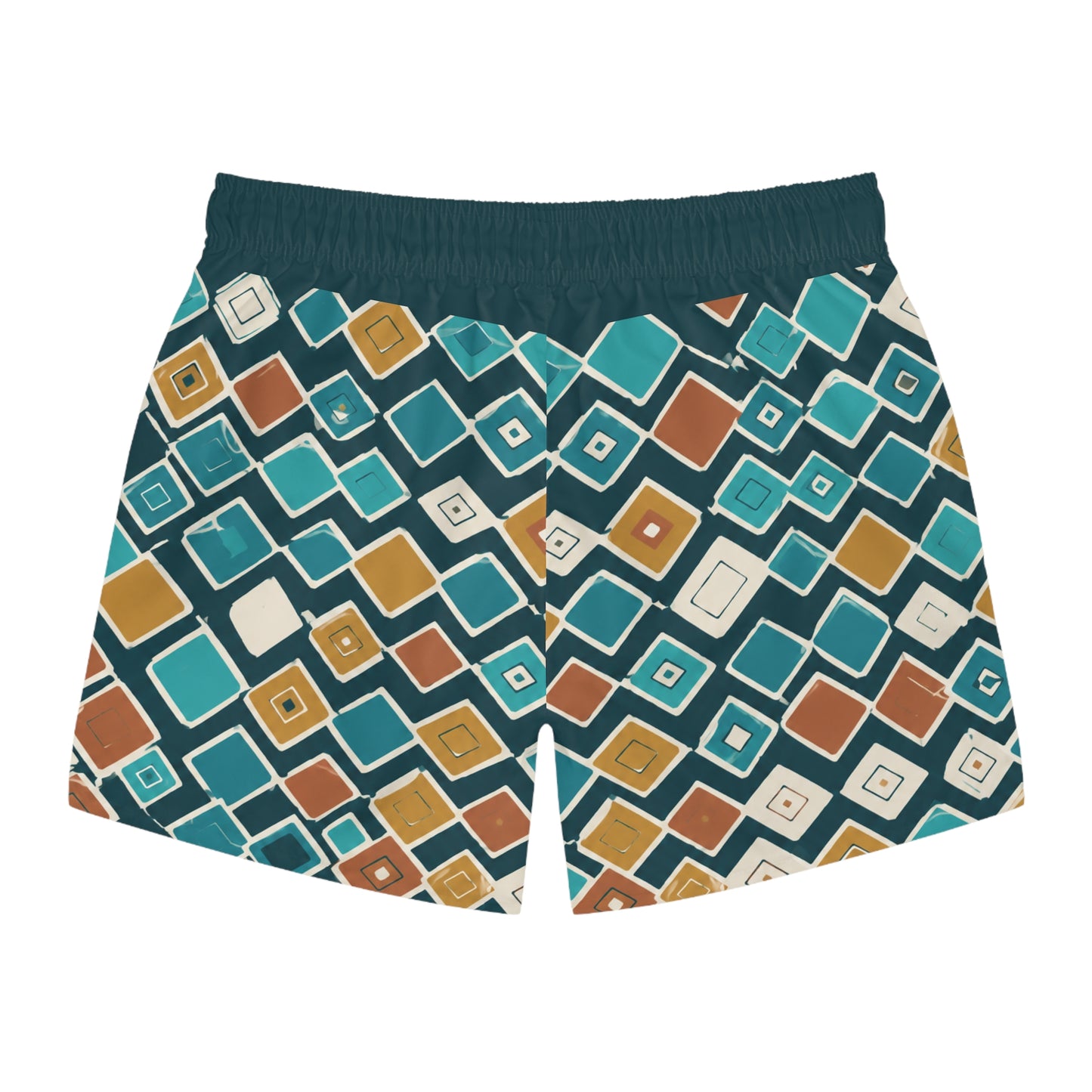 BKS Riviera Checkerboard Distressed™ Swim Trunks