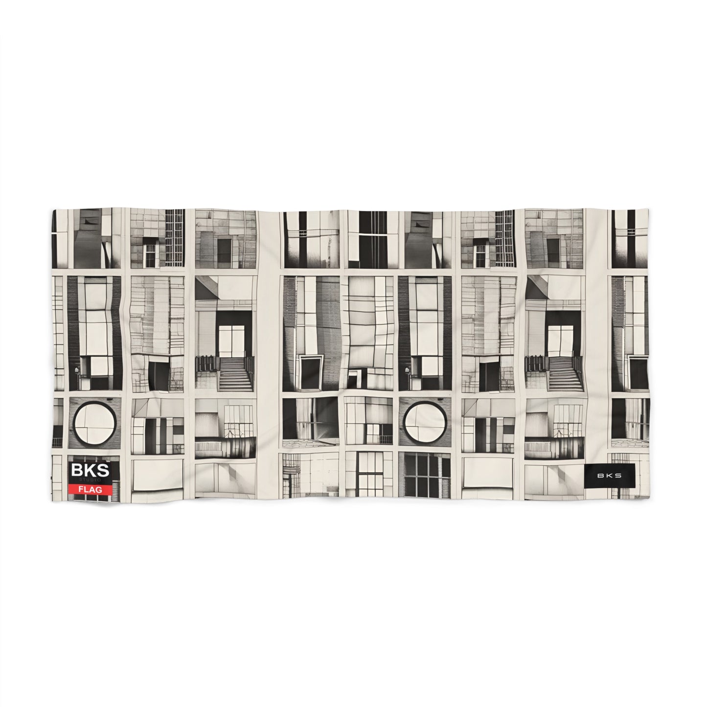 BKS Flag Circuit™ Beach Towel
