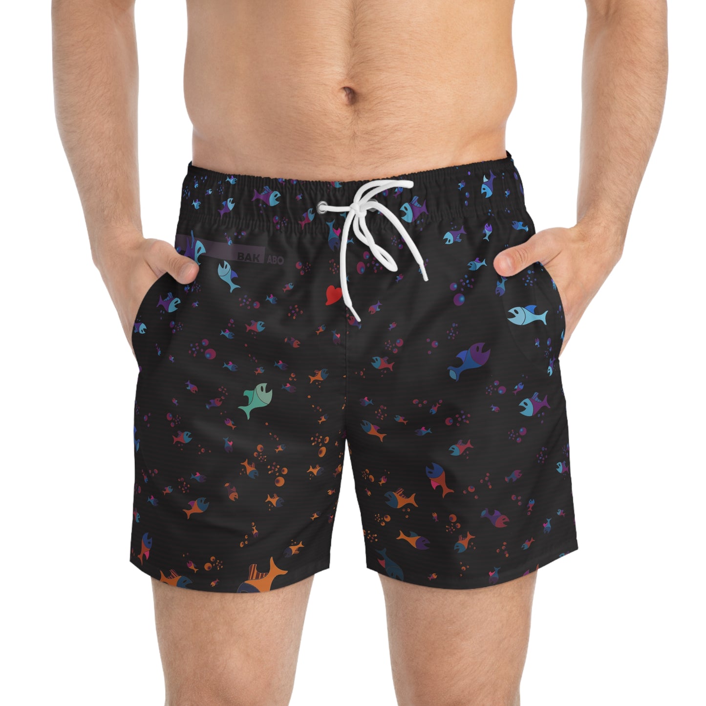 Nautical Harmony (BKS)🐠Swim Trunks