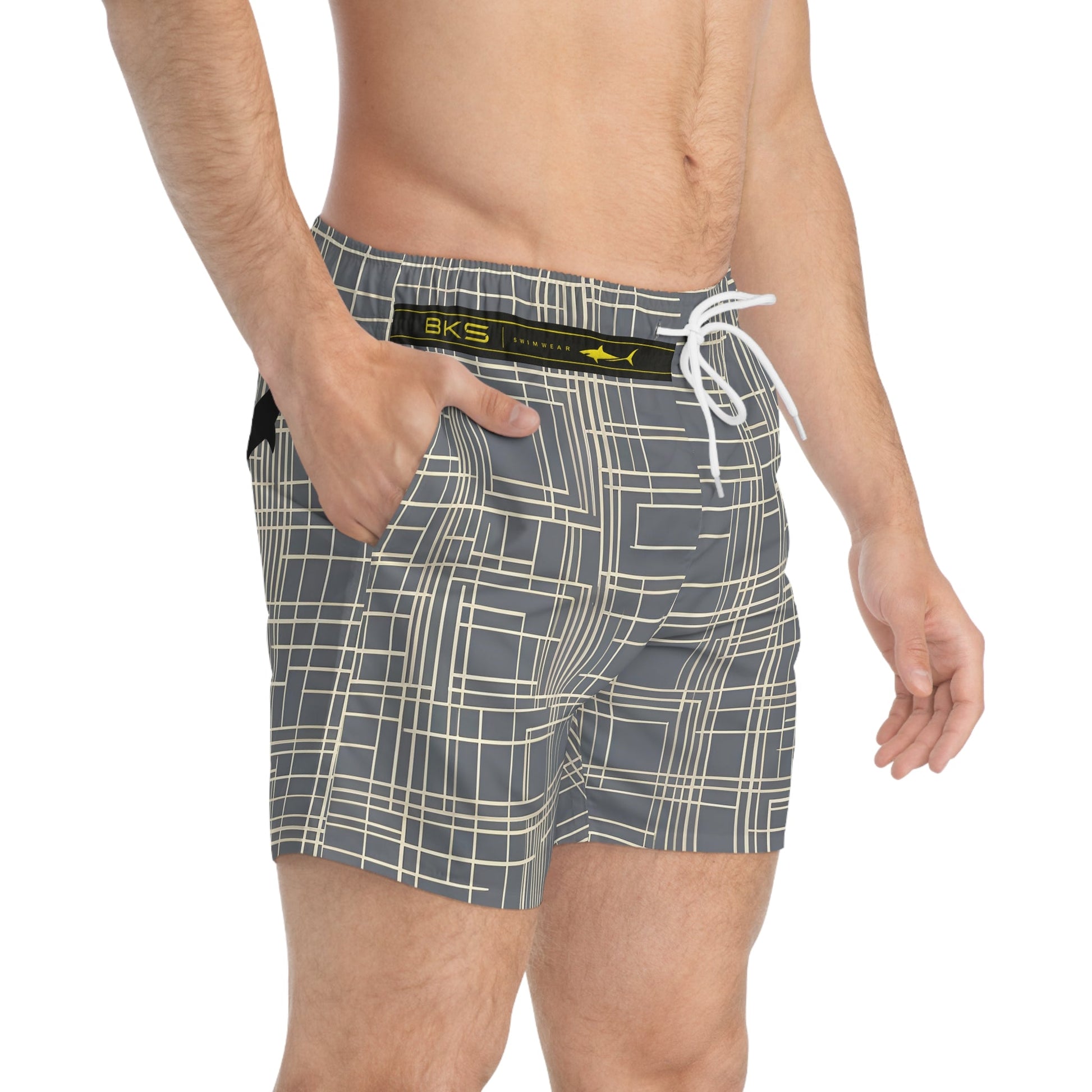 BKS Hours Plan™ Swim Trunks Printify bakabo.club