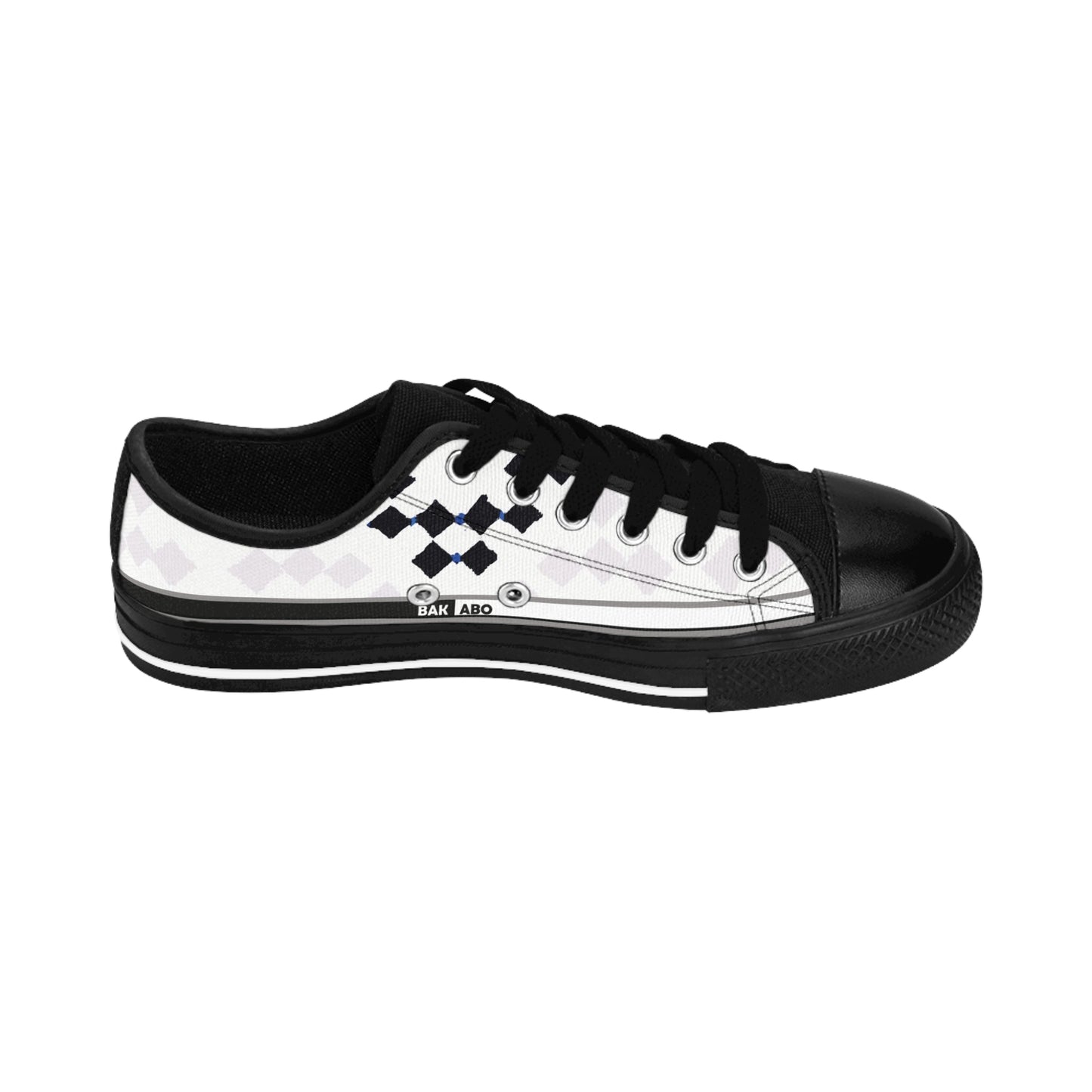 BKS Riviera Argyle™ Sneakers Printify BKS Studio