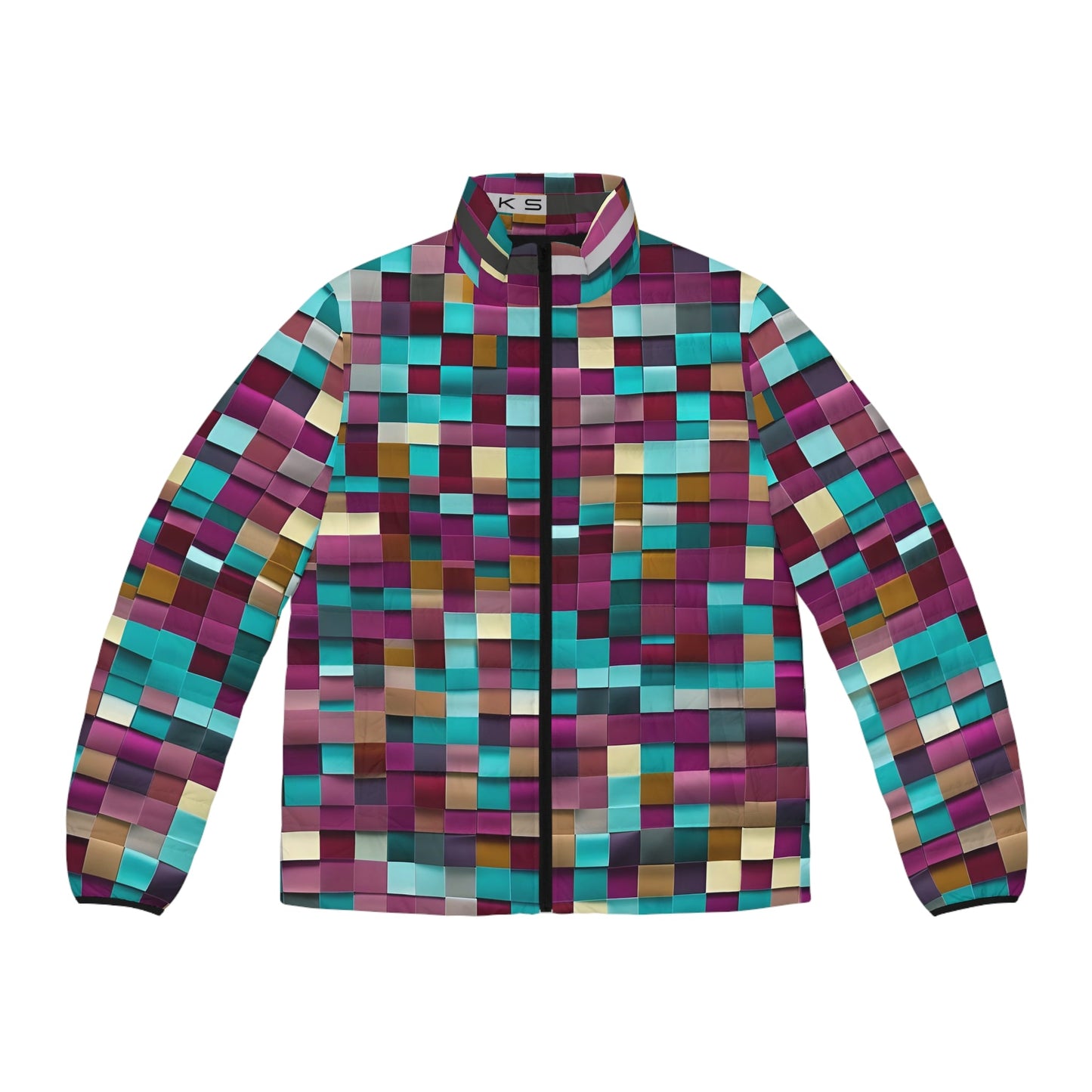BKS Token Pixel Puffer Jacket - BKS Token Puffer Jacket