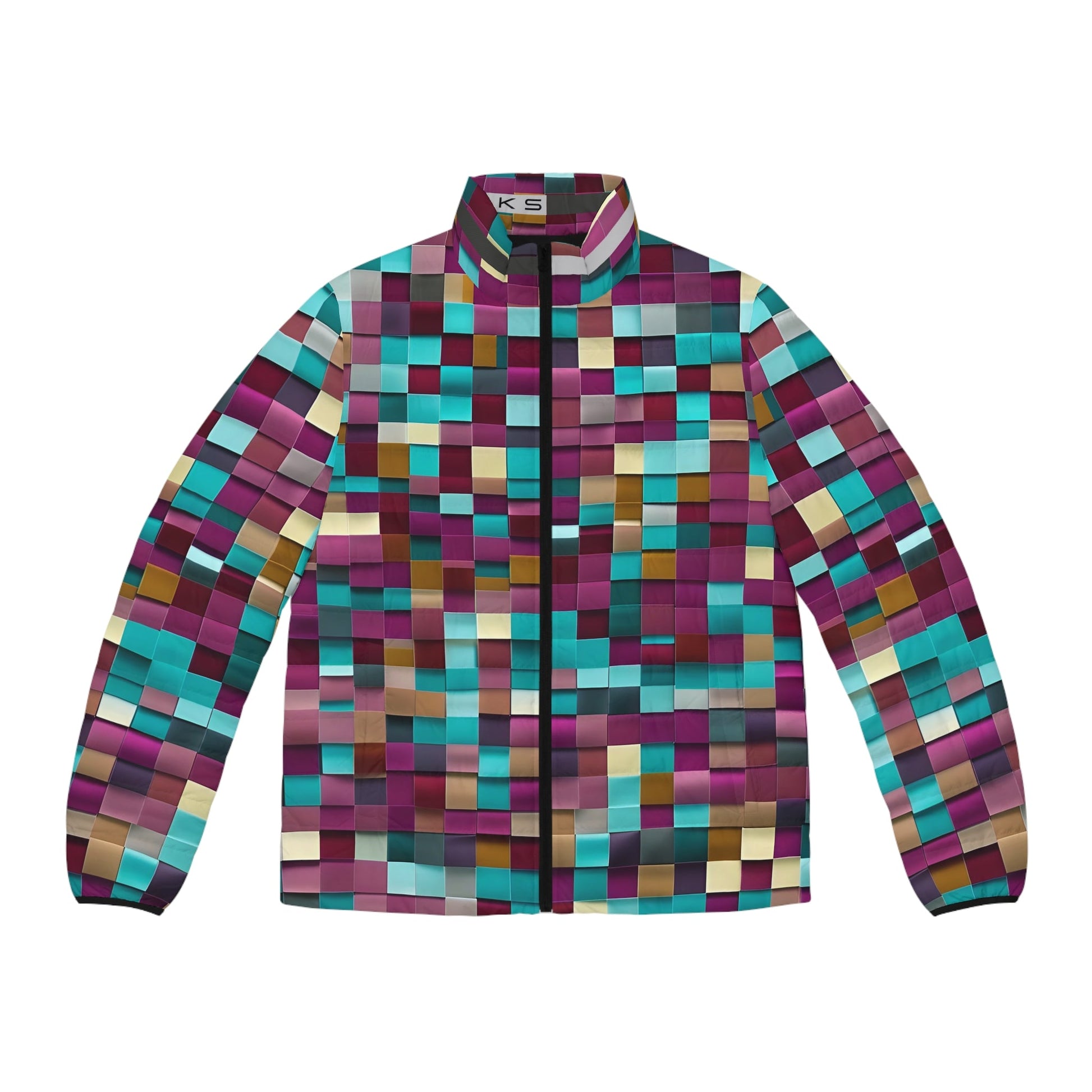 BKS Token Pixel Puffer Jacket - BKS Token Puffer Jacket