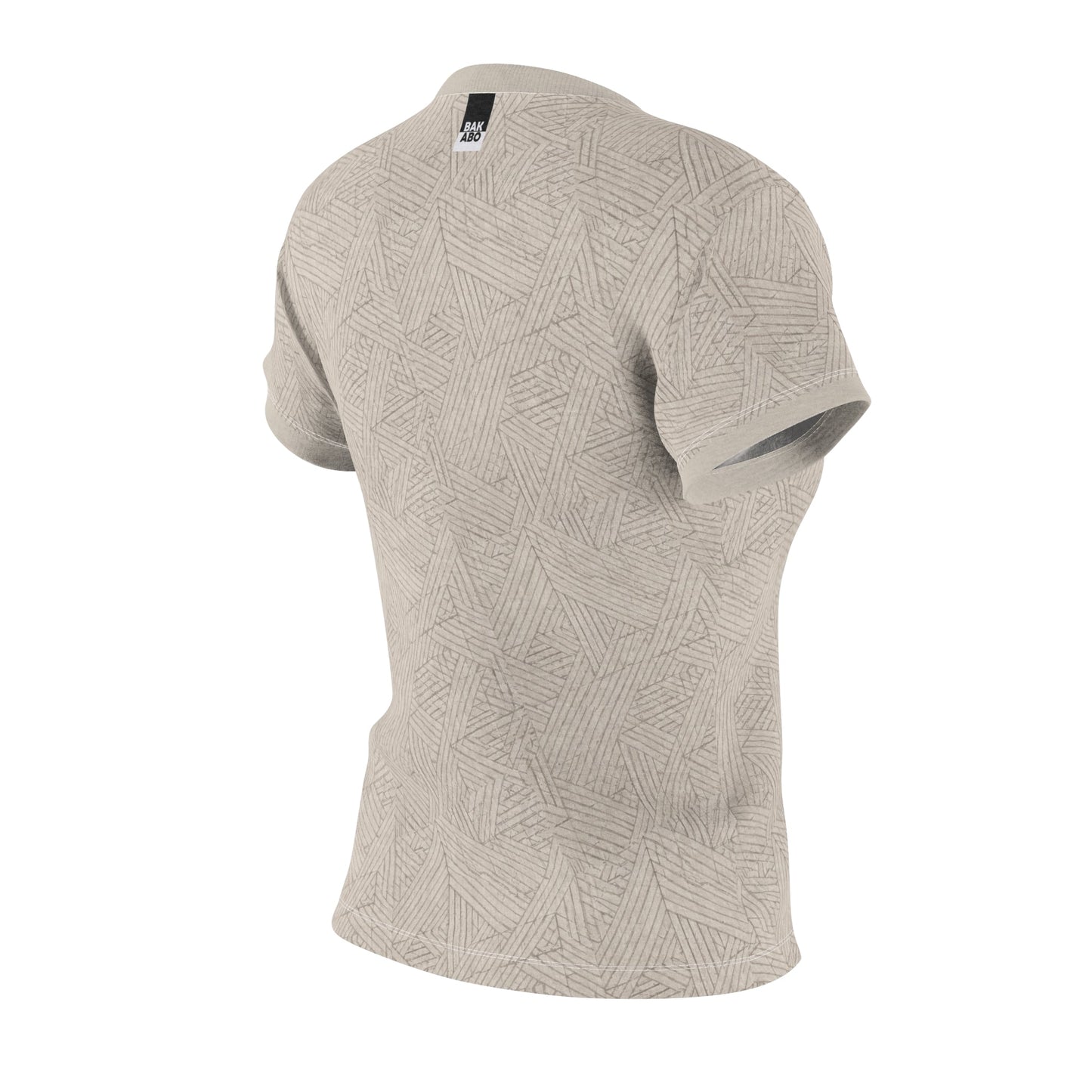 BKS Textured Geo Women's Cut & Sew Tee — Neutral... Printify bakabo.club