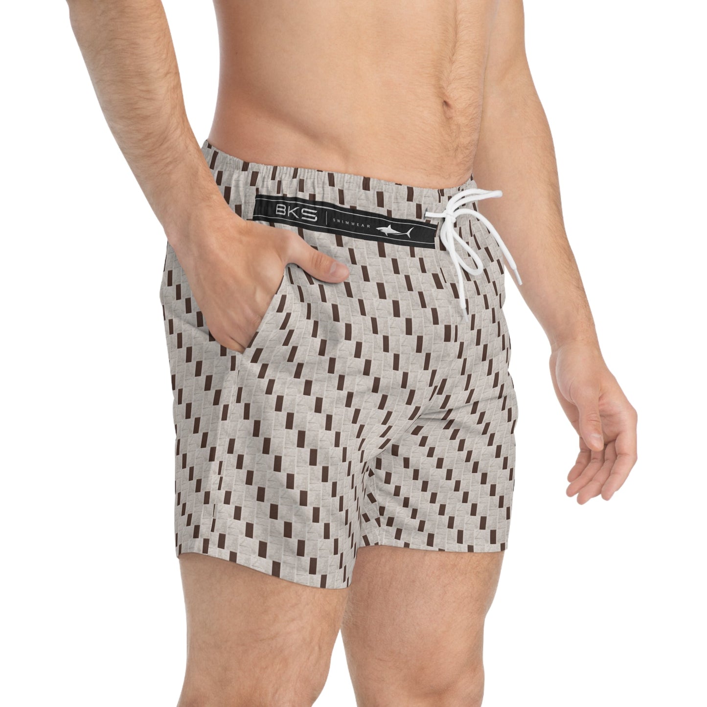 BKS Riviera Weave™ Swim Trunks Printify bakabo.club