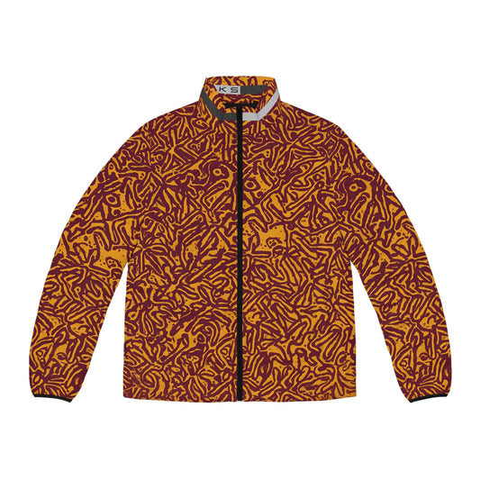 BKS Marker Scrawl™ Puffer Printify bakabo.club