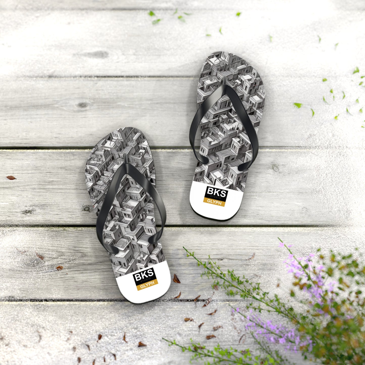 BKS Glyph Loop™ Flip Flops