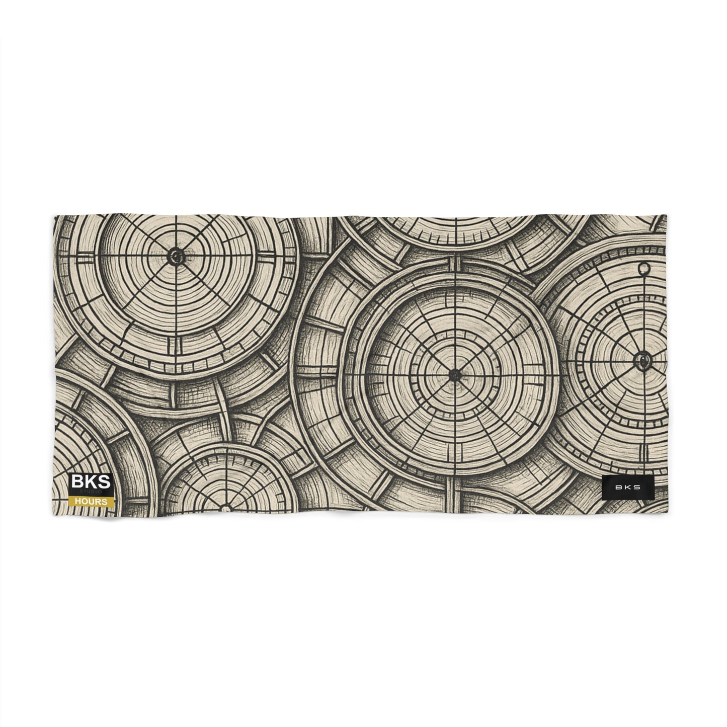 BKS Hours Dusk™ Beach Towel