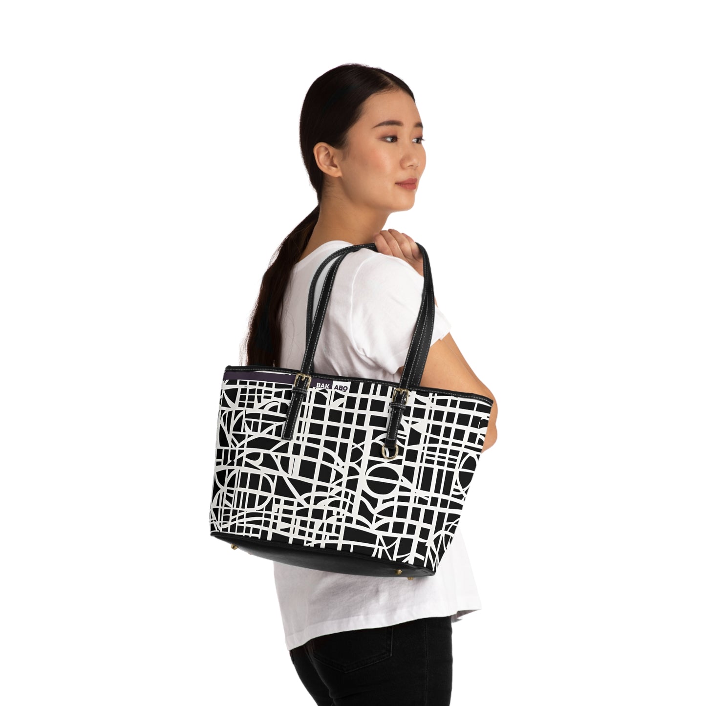 Weave Satchel (BKS)⚪Shoulder Bag