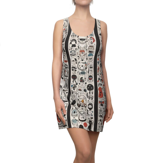 BKS Folklore Crew™ Racerback Dress Printify bakabo.club