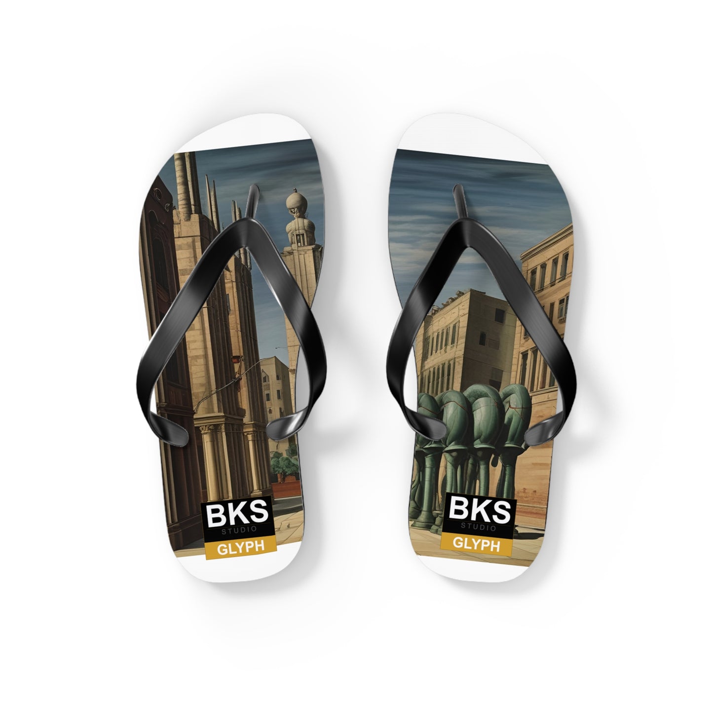 BKS Glyph Metaphysic™ Flip Flops