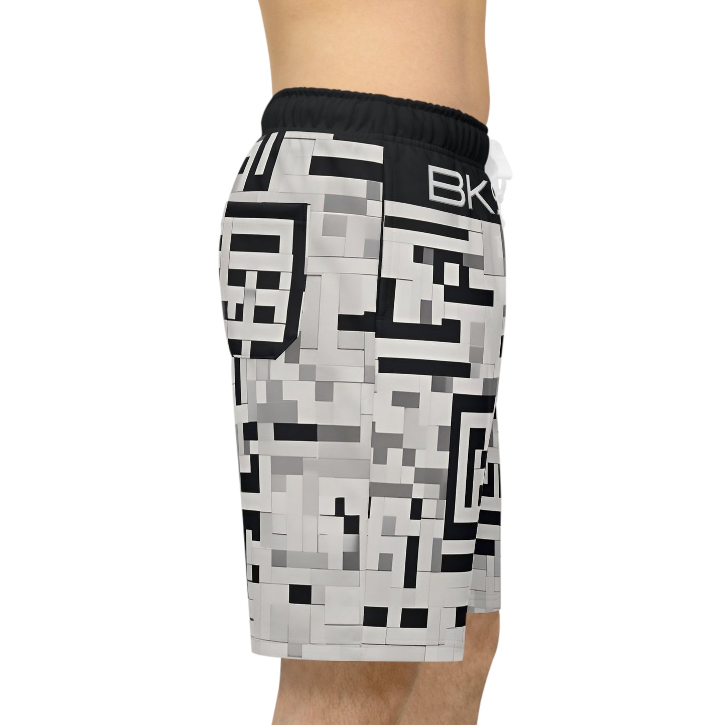 BKS Token Maze™ Athletic Long Shorts Printify bakabo.club