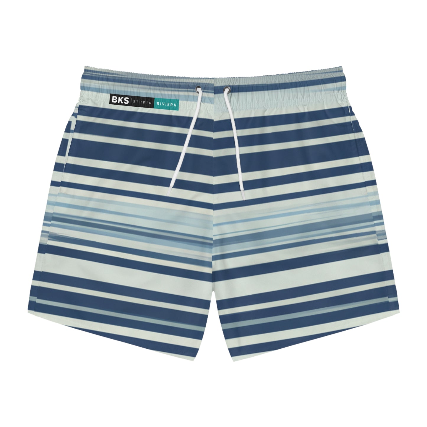 BKS Riviera Blue Striped™ Swim Trunks