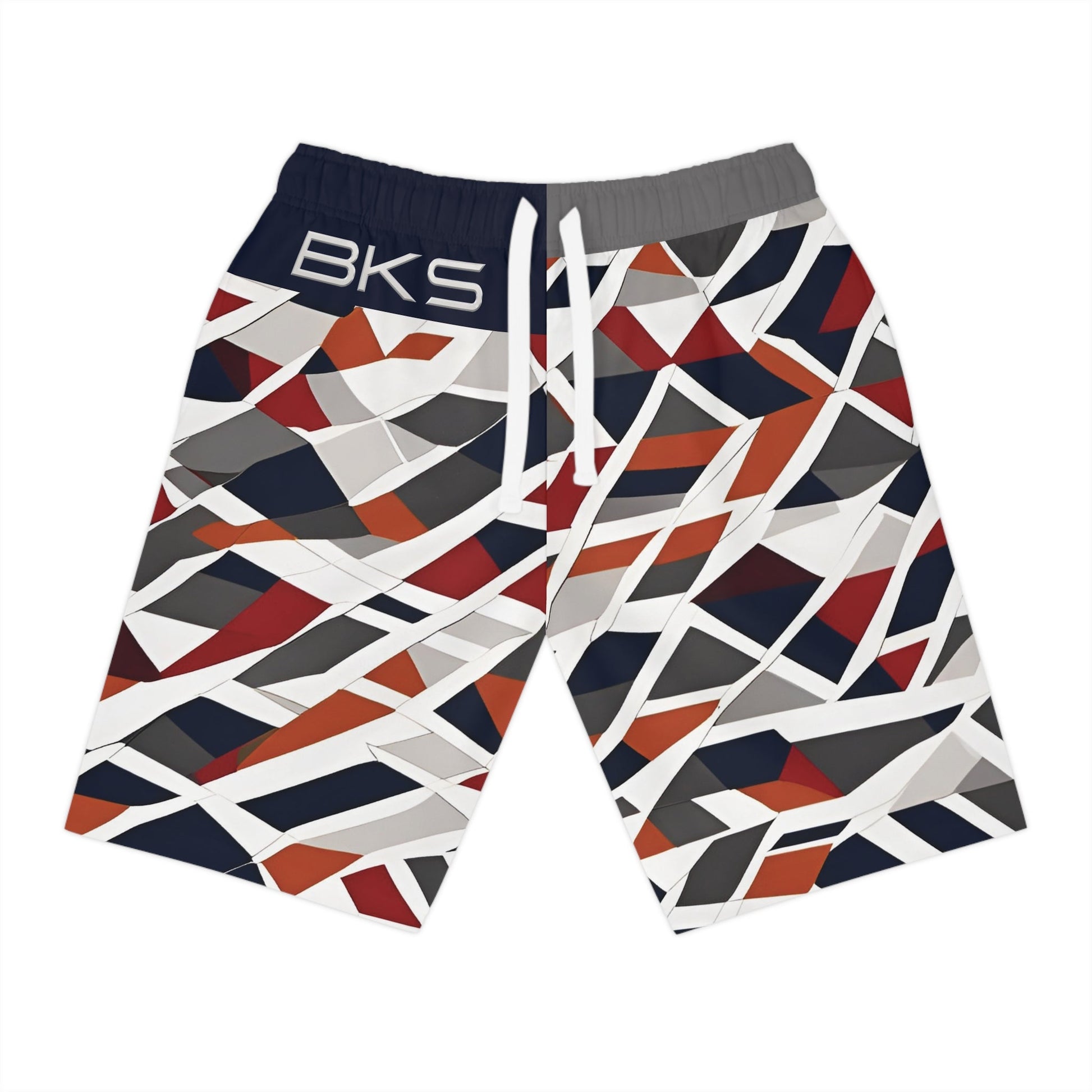 BKS Pulse Shard™ Athletic Long Shorts Printify bakabo.club
