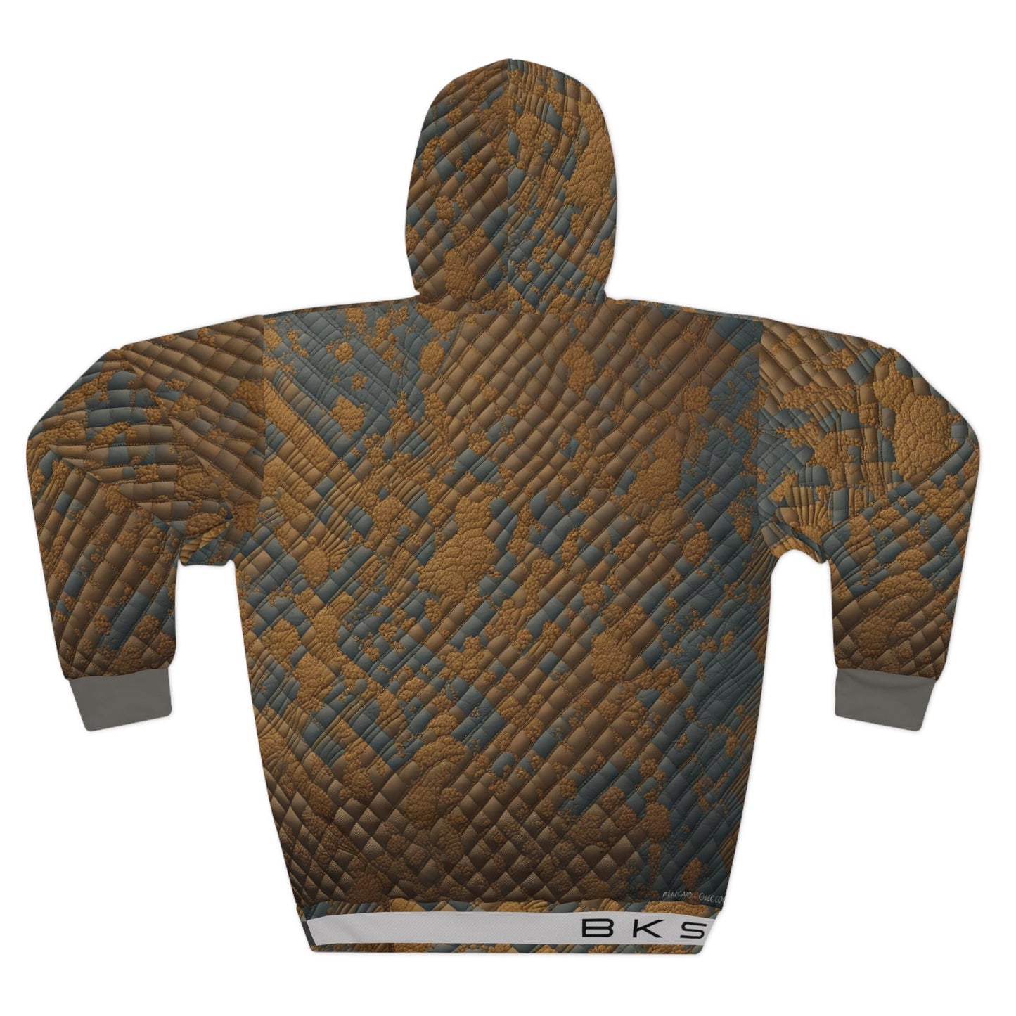 BKS Hours Quilt™ Pullover Hoodie Printify bakabo.club