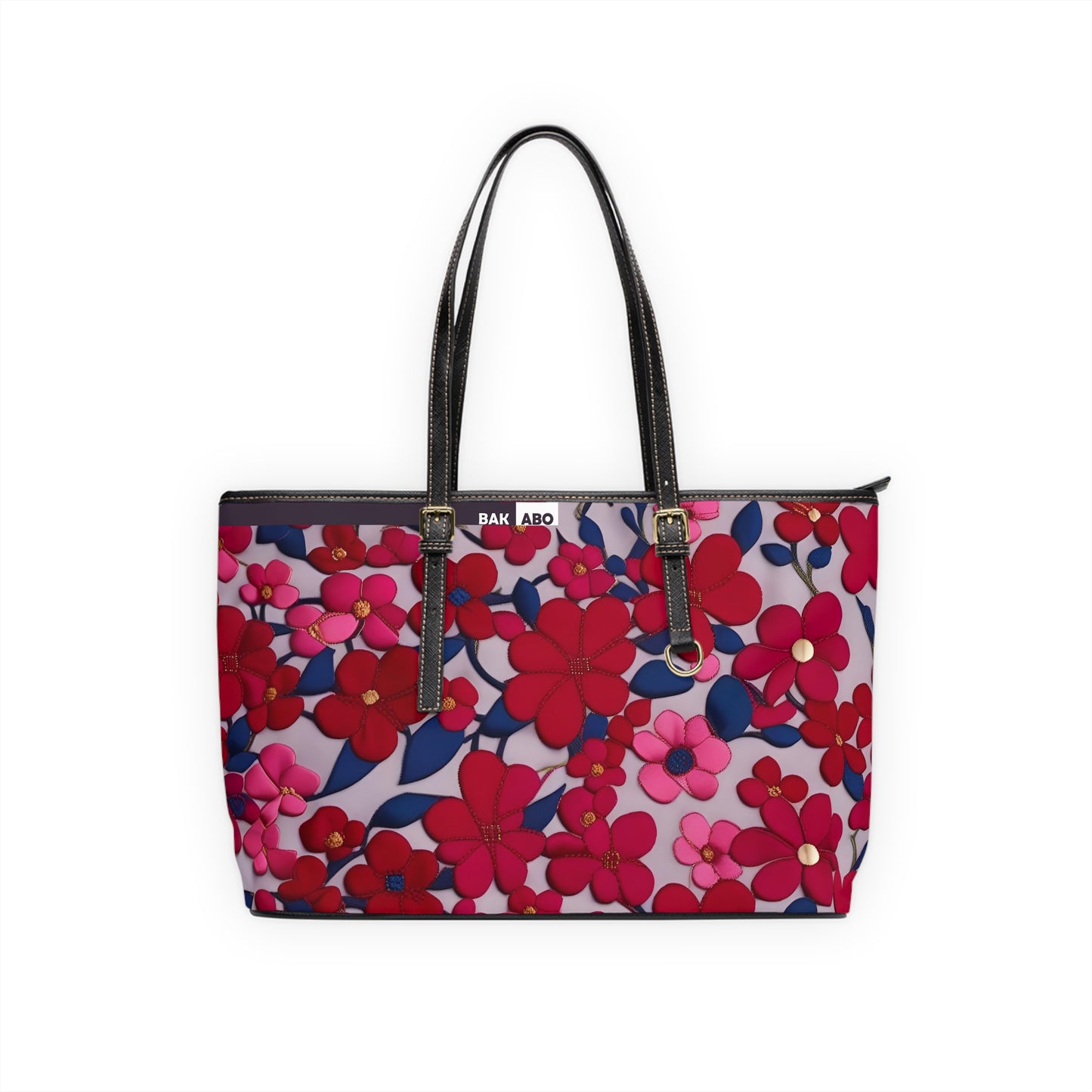 PatchPetals Satchel (BKS)🌺Shoulder Bag