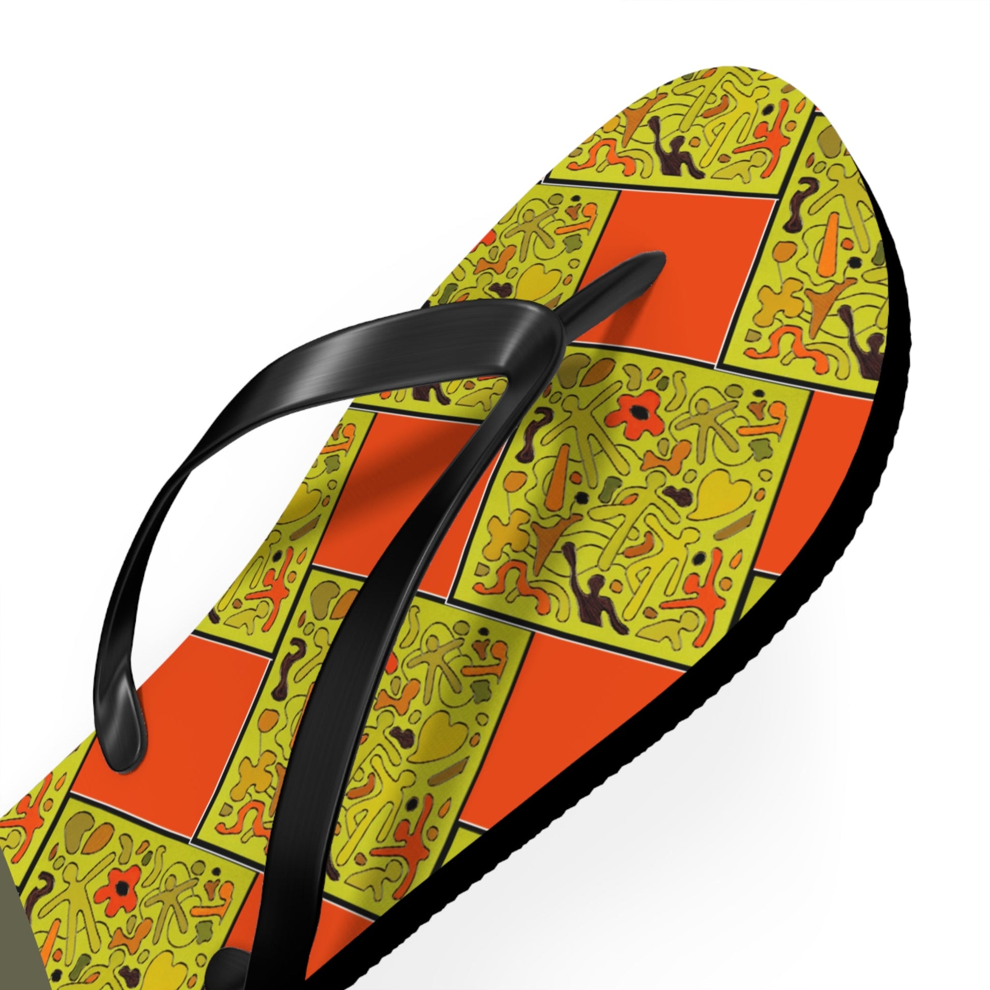 BKS Solar Tribe™ Flip Flops Printify bakabo.club