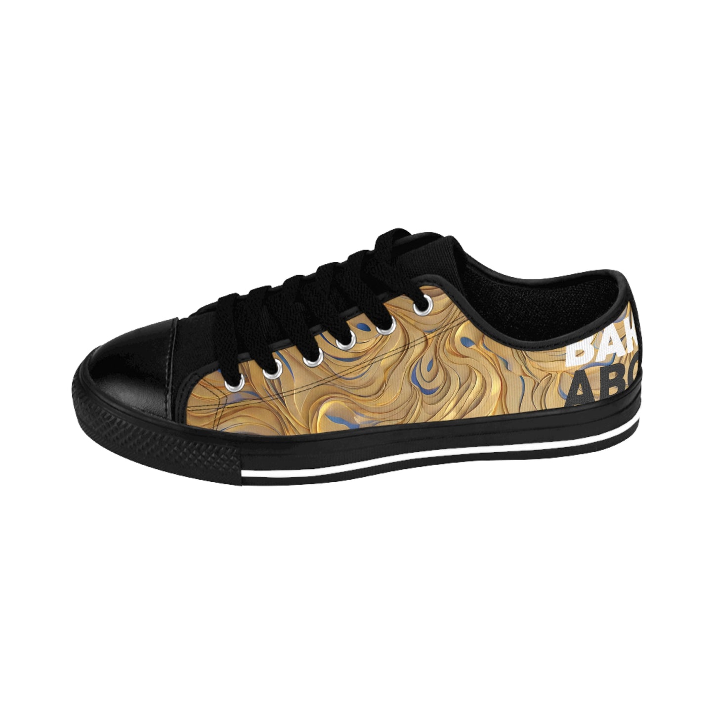 "Sneakers Golden Swirl" di AIPiro.👟(BKS) Sneaker bassa