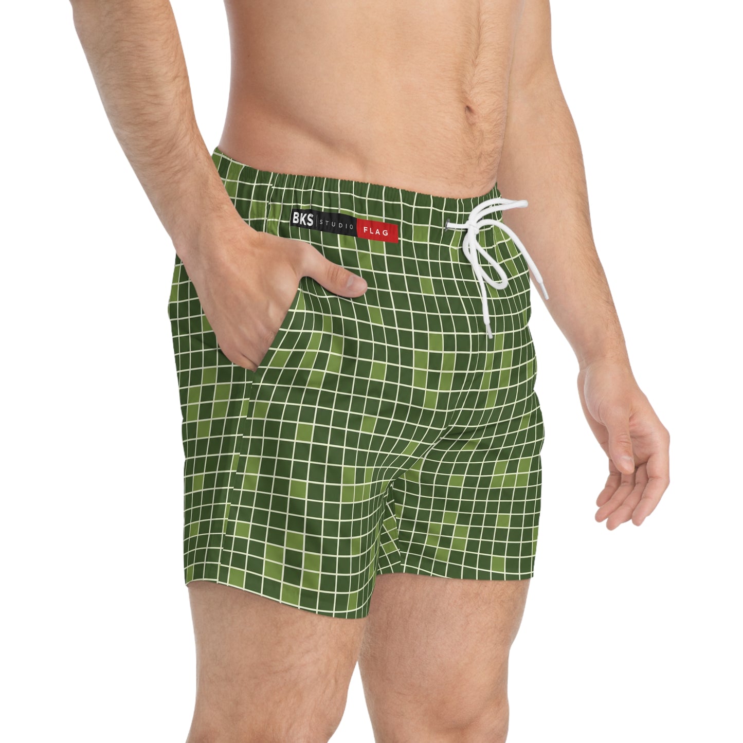 BKS Flag Green Grid™ Bañador