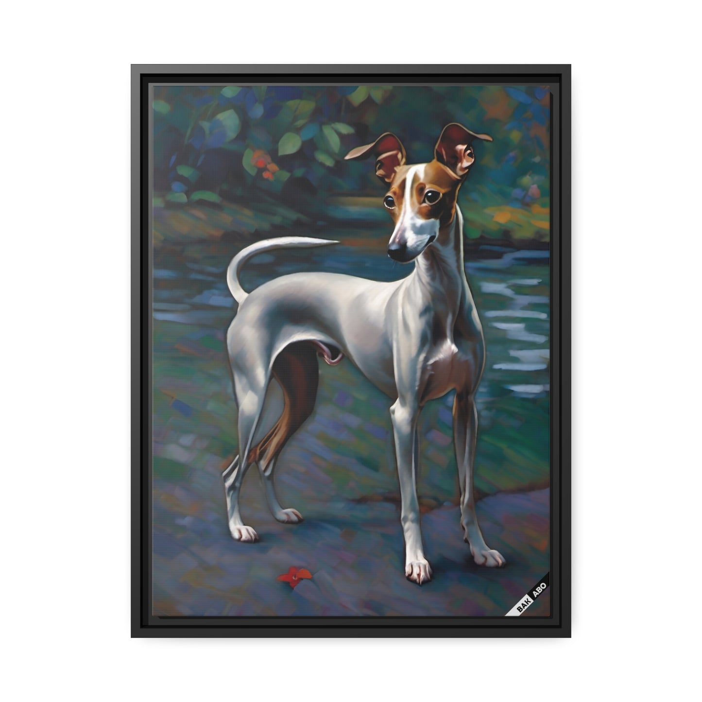 Homebound Hound (BKS)🐶Canvas