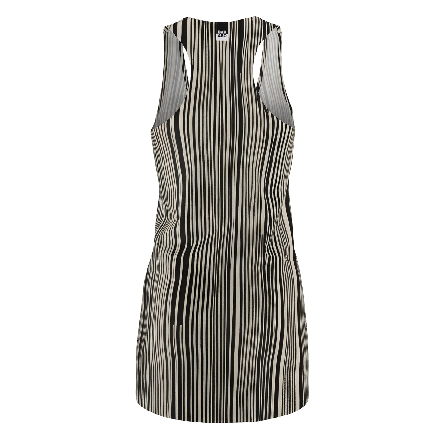 Monochrome Muse (BKS)⚫⚪Women's Cut Dress