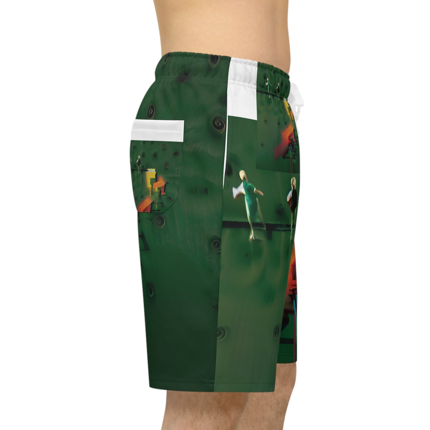 BKS Riviera Blocks™ Athletic Long Shorts