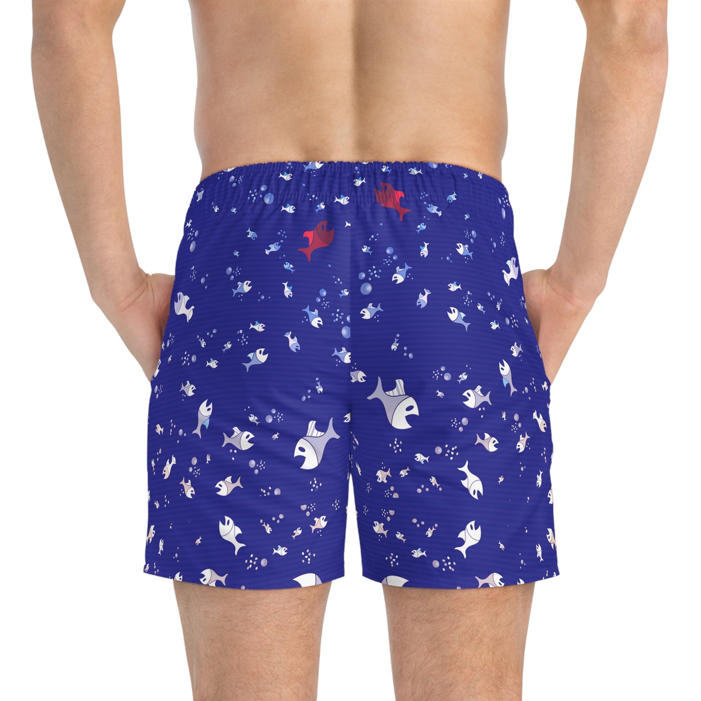 Acqua Blue (BKS)🐟Swim Trunks