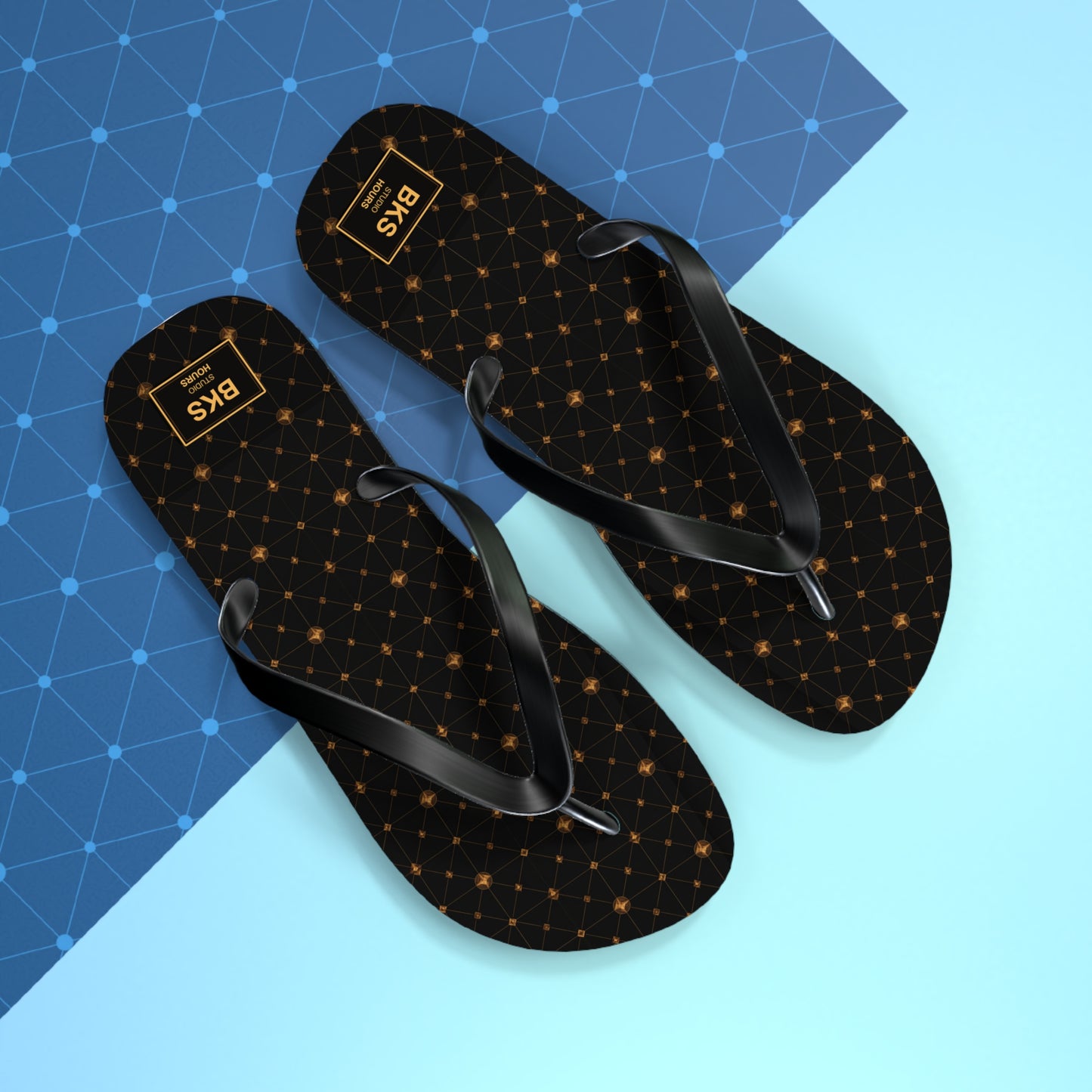 BKS Hours Mosaic Golden™ Flip Flops
