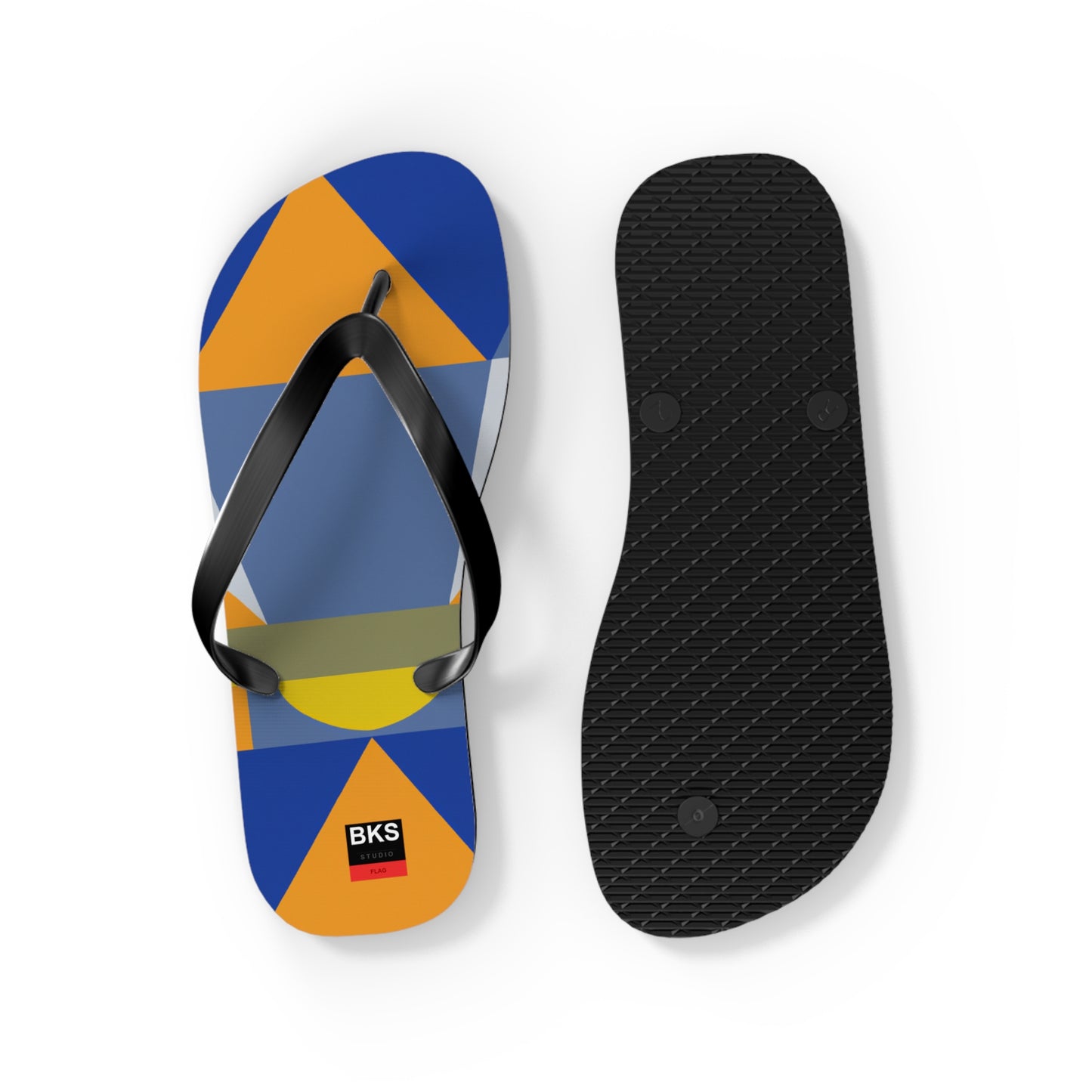 BKS Flag Colorblock Blue™ Flip Flops