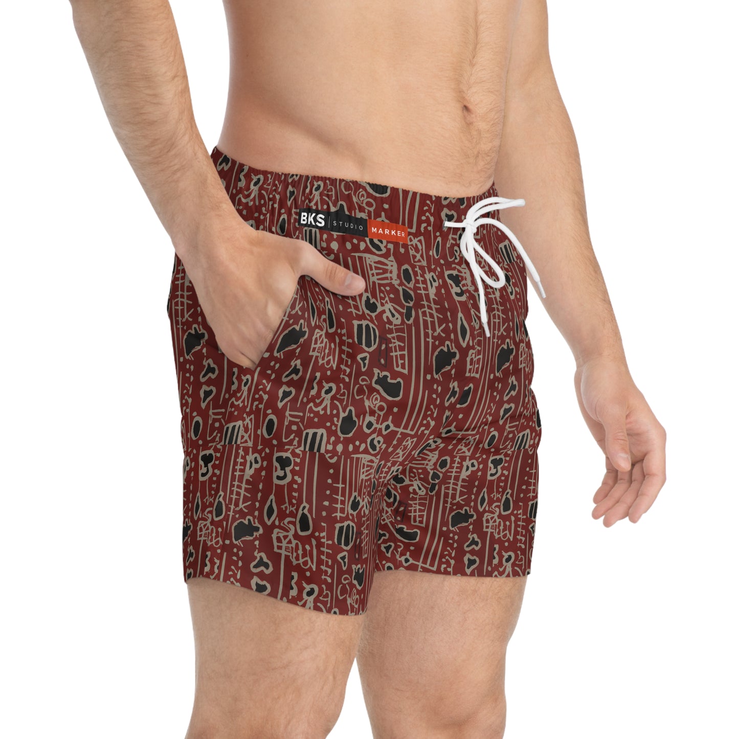 BKS Riviera Vertical Stripe™ Swim Trunks