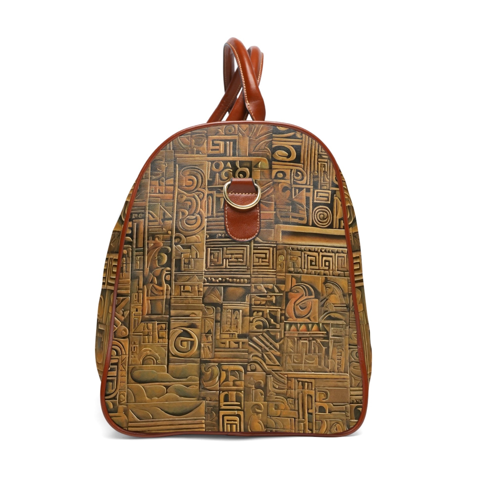 BKS Glyph Relief™ Travel Bag Printify bakabo.club