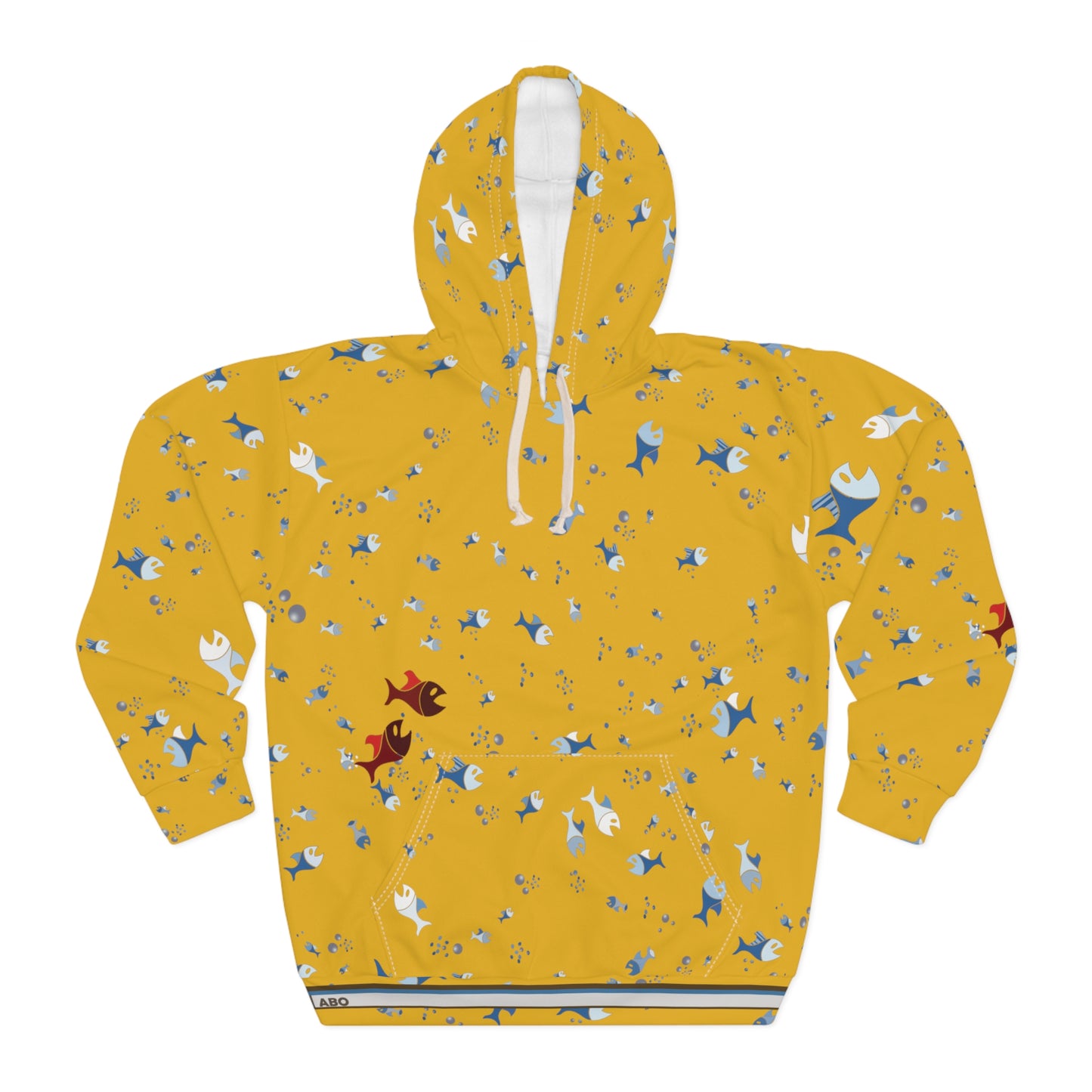 Enchanted Fabric Whispers (BKS)🐟Pullover Hoodie