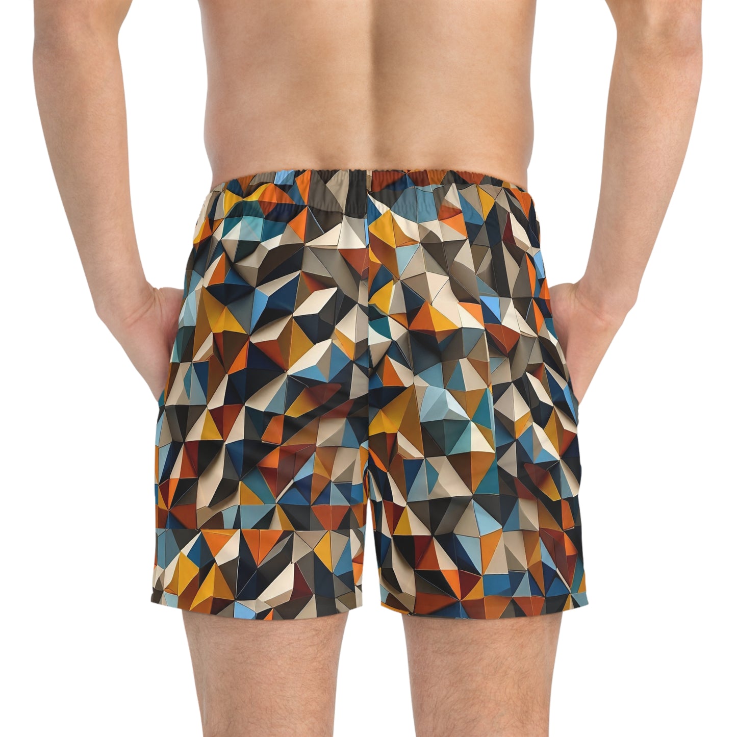 Pyramid Weave (BKS)🦜Swim Trunks