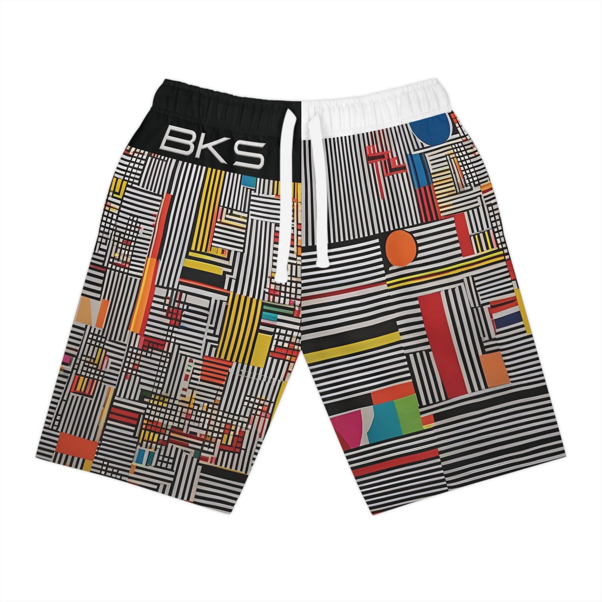 BKS Flag Drop™ Athletic Long Shorts Printify bakabo.club