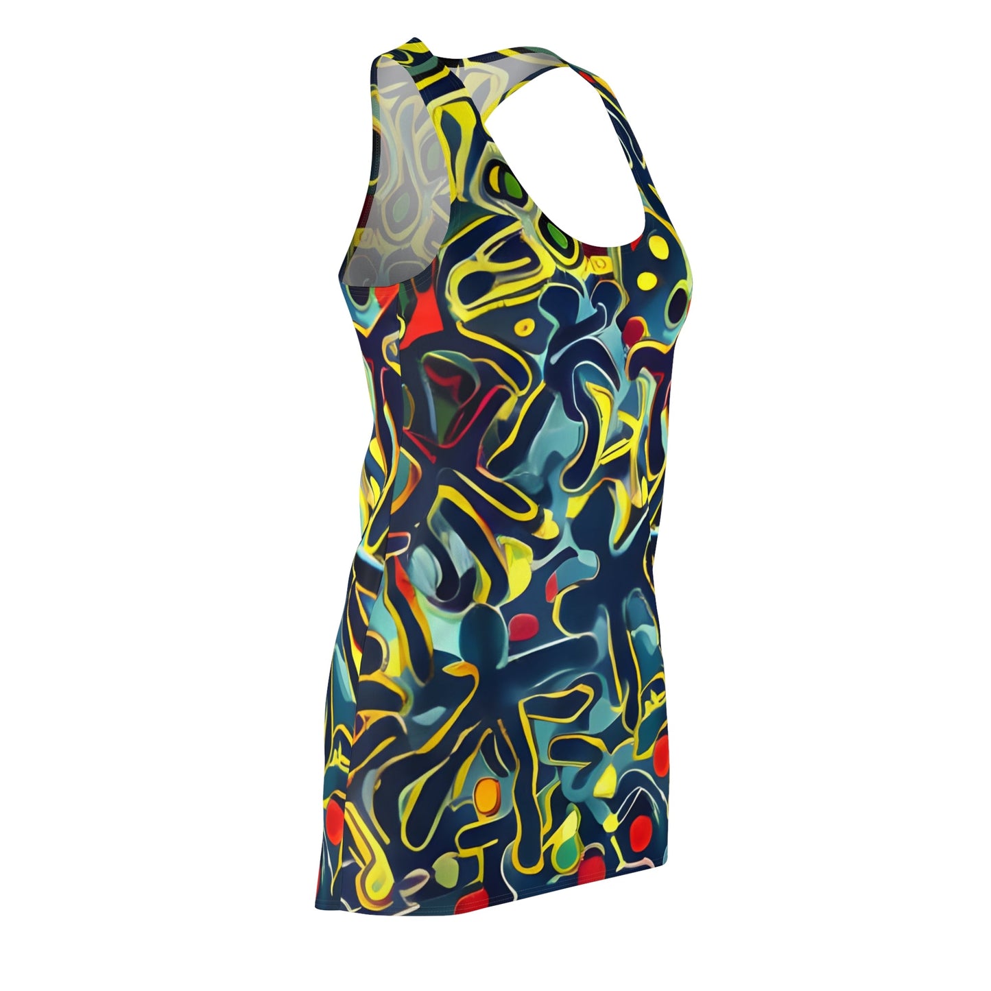 BKS Marker Flux™ Racerback Dress Printify bakabo.club