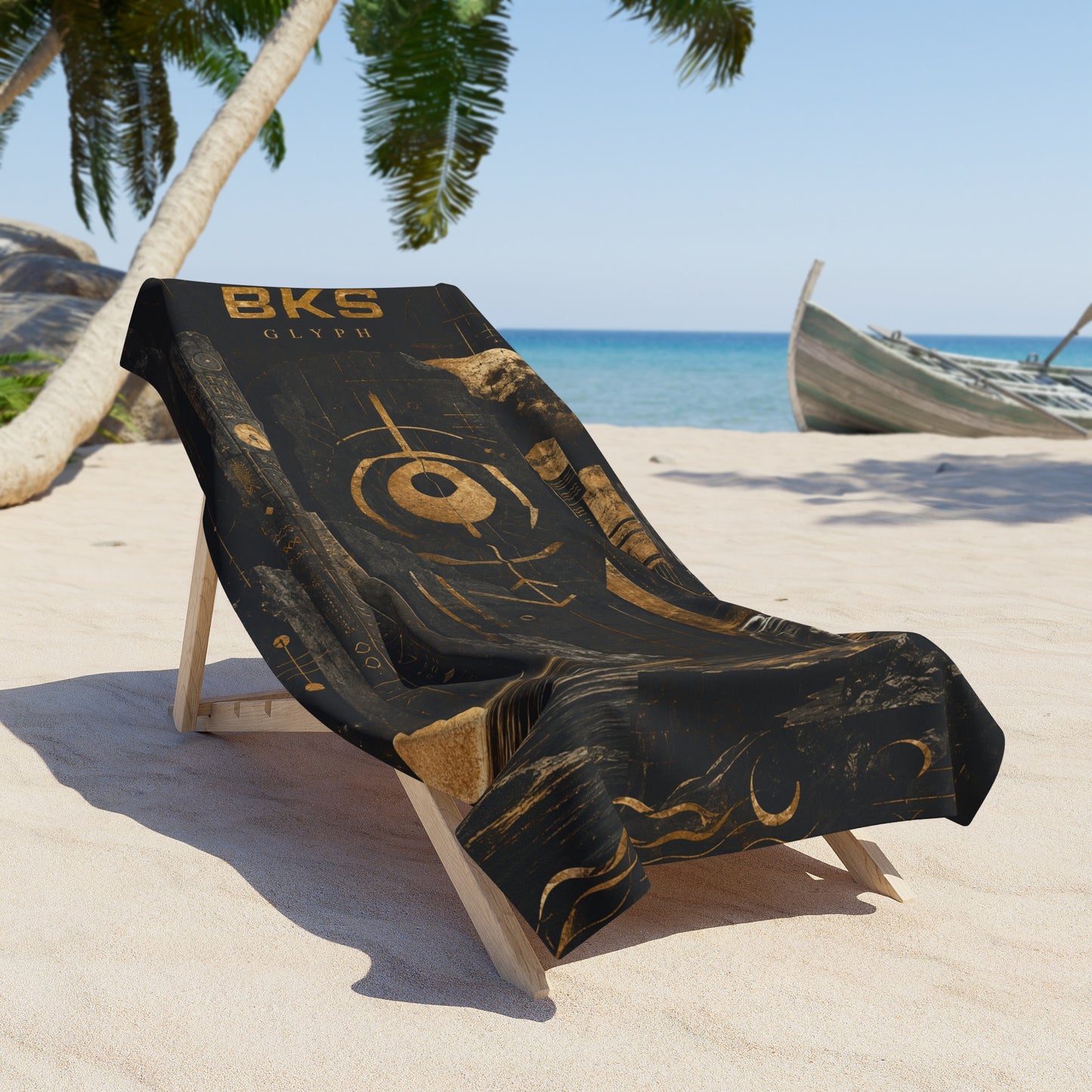 BKS Glyph Astro™ Beach Towel