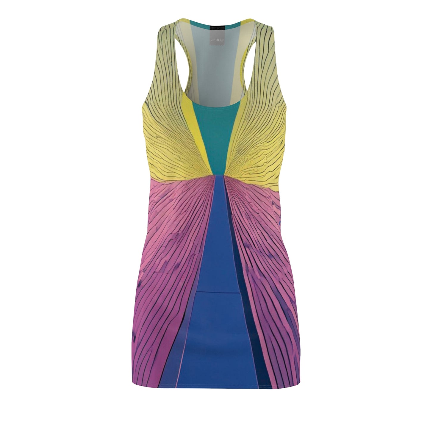 BKS Pulse Radial™ Racerback Dress Printify bakabo.club