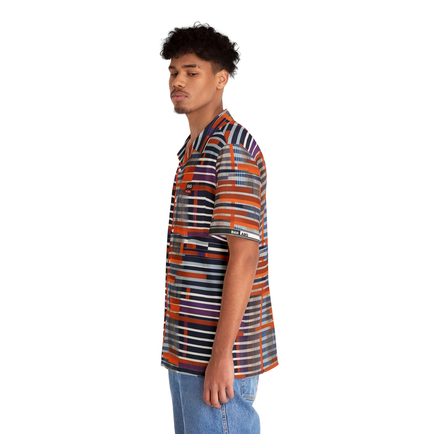 BKS Flag Hawaiian Orange™ Hawaiian Shirt