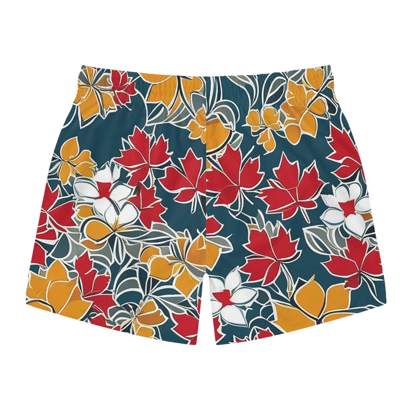 BKS Riviera Green Swirl™ Swim Trunks